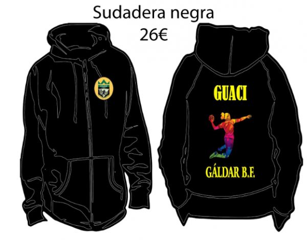 SUDADERA NEGRA